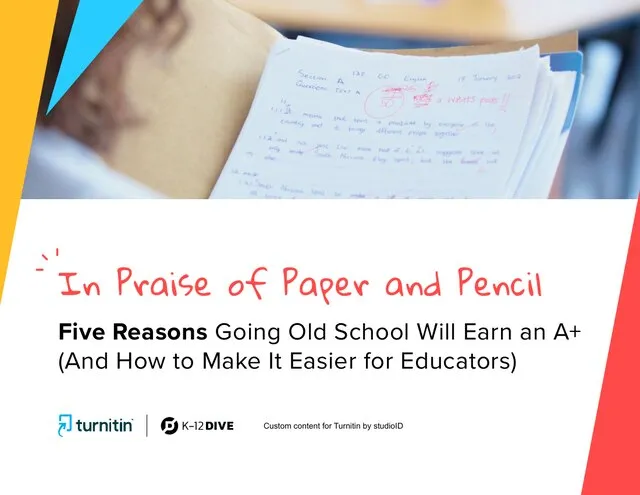 Cover of the “In Praise of Paper and Pencil” ebook